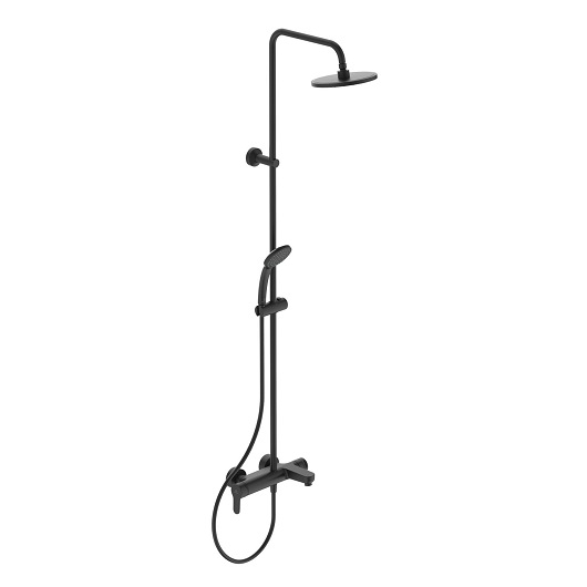 Душевая система Ideal Standard Idealrain Cerafine O BC749XG черная матовая