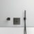Шланговое подсоединение с держателем Ideal Standard Idealrain BC771A5 Magnetic Grey
