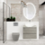 Чаша подвесного унитаза BelBagno Colorato BB062CHR-GR (безободковая, серый матовый)