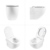 Чаша подвесного унитаза BelBagno Onda BB066CHR (безободковая)