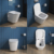 Унитаз подвесной BelBagno Due BB3103CHR-BS/SC (с функцией биде)