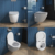 Унитаз подвесной безободковый BelBagno Uno BB3105CHR-BS/SC (с функцией биде)
