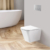 Чаша подвесного унитаза BelBagno Ardente-R BB520CHR (безободковая)