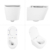 Унитаз подвесной безободковый BelBagno Tre BB8001CHR/SC