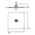 Верхний душ Ideal Standard Idealrain Luxe B0387MY (200х200 мм)