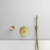 Шланговое подсоединение с держателем Ideal Standard Idealrain BC807A2 Brushed Gold