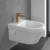 Смеситель для биде Villeroy & Boch Architectura Square TVB12500100076 (золото сатинированное)