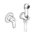 Гигиенический набор Grohe BauFlow 29328000