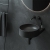 Раковина Ravak Yard 400 black XJX0D040000 (400х500мм, без отверстия под смеситель, черный матовый)