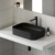 Раковина Ravak Ceramic Slim R black XJX0D155001 (550х370 мм, черный)