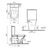 Унитаз напольный Vitra Polar 9843B003-7201 (безободковый)