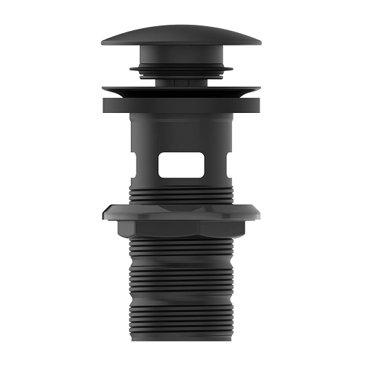 Нажимной донный клапан Ideal Standard E1482XG (для раковин без перелива) черный матовый