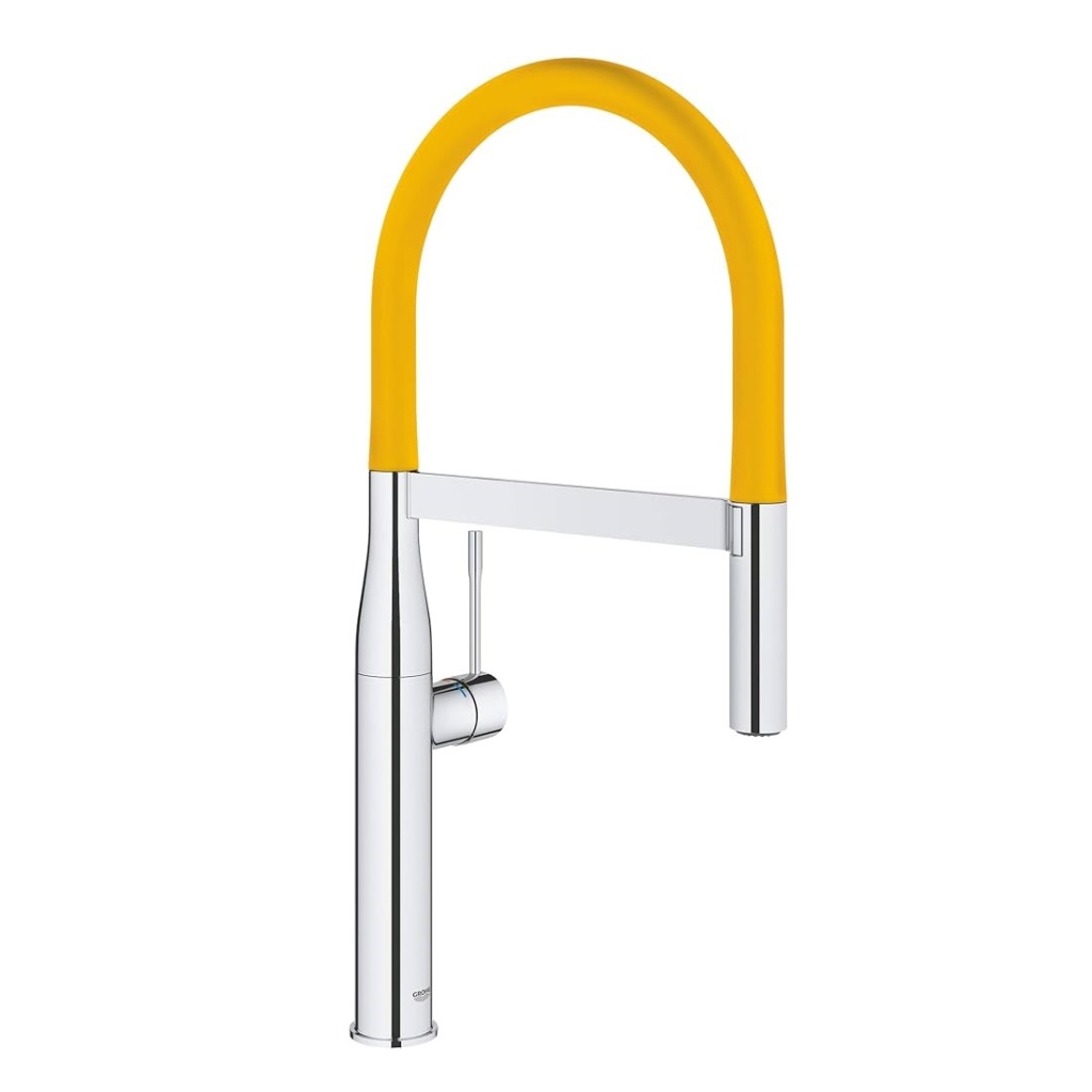 Гибкий шланг с пружиной Grohe GrohFlexx Kitchen 30321YF0 (желтый)