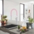 Гибкий шланг с пружиной Grohe GrohFlexx Kitchen 30321DP0 (розовый)