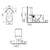Унитаз напольный Vitra Arkitekt 9754B003-7200 (угловой)