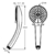 Ручной душ Ideal Standard Idealrain Soft M3 B9403AA