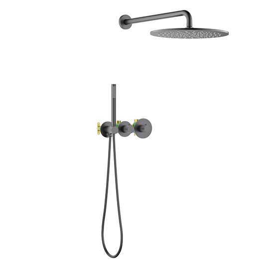 Душевая система Timo Saona SX-2359/18SM (черное золото)