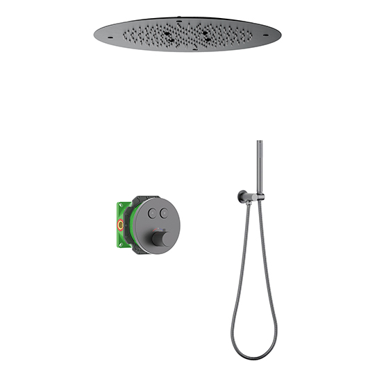 Душевая система Timo Petruma SX-2370/18SM (черное золото)