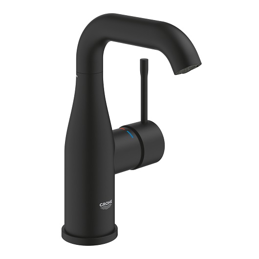 Смеситель для раковины Grohe Essence 24176KF1 (фантомный черный)
