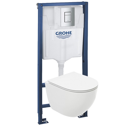 Комплект унитаза с инсталляцией Grohe Rapid SL GH 39182001