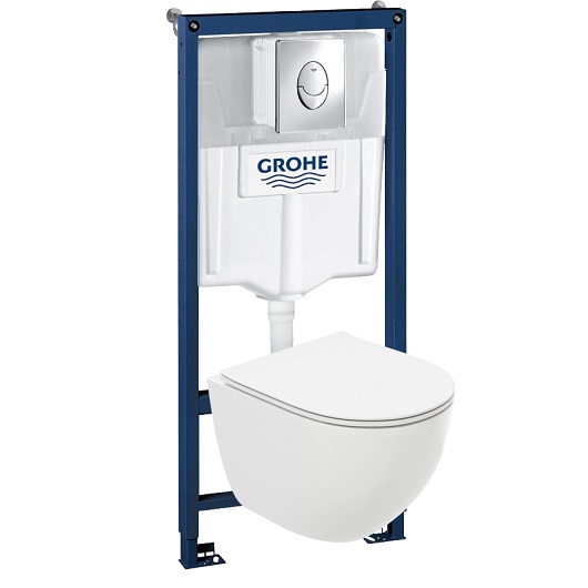 Комплект унитаза с инсталляцией Grohe Rapid SL GH 39188001