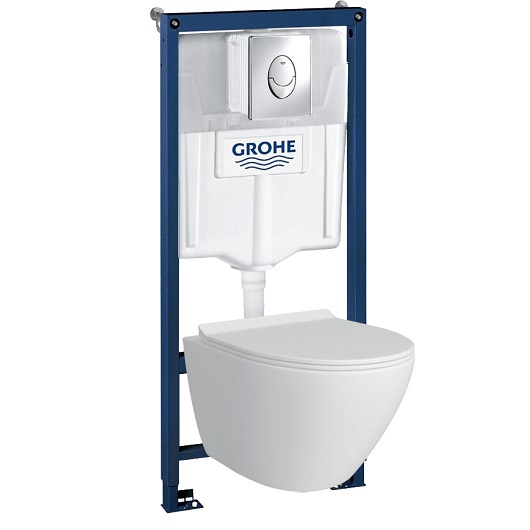 Комплект унитаза с инсталляцией Grohe Rapid SL GH 39189001