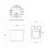 Комплект унитаза с инсталляцией Grohe Rapid SL GH 39195001