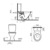 Унитаз напольный Vitra Norm Blanc 9837B099-7201