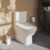 Унитаз напольный Vitra Integra Square 9833B003-7204 (безободковый)