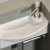 Раковина подвесная Ceramica Nova Element CN6038L (455х220 мм, отверстие под смеситель справа)