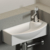 Раковина подвесная Ceramica Nova Element CN6038L (455х220 мм, отверстие под смеситель справа)