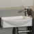 Раковина подвесная Ceramica Nova Element CN6038L (455х220 мм, отверстие под смеситель справа)