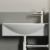 Раковина подвесная Ceramica Nova Element CN6038L (455х220 мм, отверстие под смеситель справа)