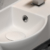 Раковина подвесная Ceramica Nova Element CN6039L (400х220 мм, отверстие под смеситель справа)