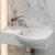 Раковина подвесная Ceramica Nova Element CN6039R (400х220 мм, отверстие под смеситель слева)