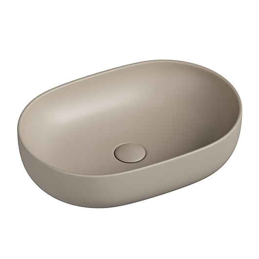 Раковина накладная Ceramica Nova Element CN6047MC капучино матовый (600х415 мм)