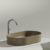 Раковина накладная Ceramica Nova Element CN6048MC капучино матовый (608х385 мм)