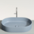 Раковина накладная Ceramica Nova Element CN6048MHL серо-голубой матовый (608х385 мм)
