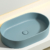 Раковина накладная Ceramica Nova Element CN6048MLG зеленый матовый (608х385 мм)