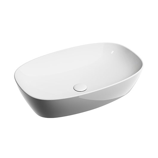 Раковина накладная Ceramica Nova Element CN6049 (610х390 мм)