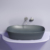 Раковина накладная Ceramica Nova Element CN6049MDH темный антрацит матовый (610х390 мм)