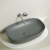 Раковина накладная Ceramica Nova Element CN6049MH антрацит матовый (610х390 мм)