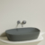 Раковина накладная Ceramica Nova Element CN6049MH антрацит матовый (610х390 мм)