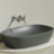 Раковина накладная Ceramica Nova Element CN6049MH антрацит матовый (610х390 мм)