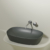Раковина накладная Ceramica Nova Element CN6049MH антрацит матовый (610х390 мм)