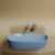 Раковина накладная Ceramica Nova Element CN6049ML голубой матовый (610х390 мм)