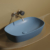 Раковина накладная Ceramica Nova Element CN6049ML голубой матовый (610х390 мм)