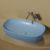 Раковина накладная Ceramica Nova Element CN6049ML голубой матовый (610х390 мм)