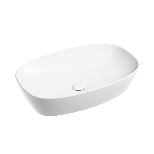 Раковина накладная Ceramica Nova Element CN6049MW белый матовый (610х390 мм)