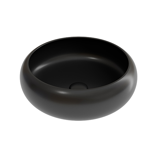 Раковина накладная Ceramica Nova Element CN6050MB черный матовый (365х365 мм)